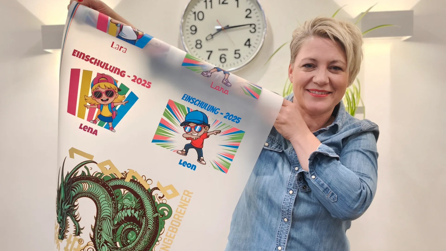 DTF-Transfer Meterware (56 cm x 100 cm)